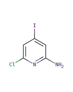 Astatech 6-CHLORO-4-IODOPYRIDIN-2-AMINE; 0.25G; Purity 95%; MDL-MFCD28103329